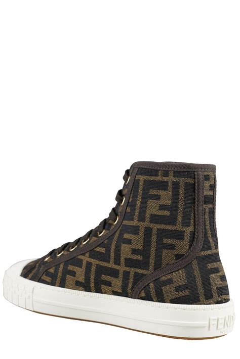 fendi schoenen sneakers|Fendi designer high top sneakers.